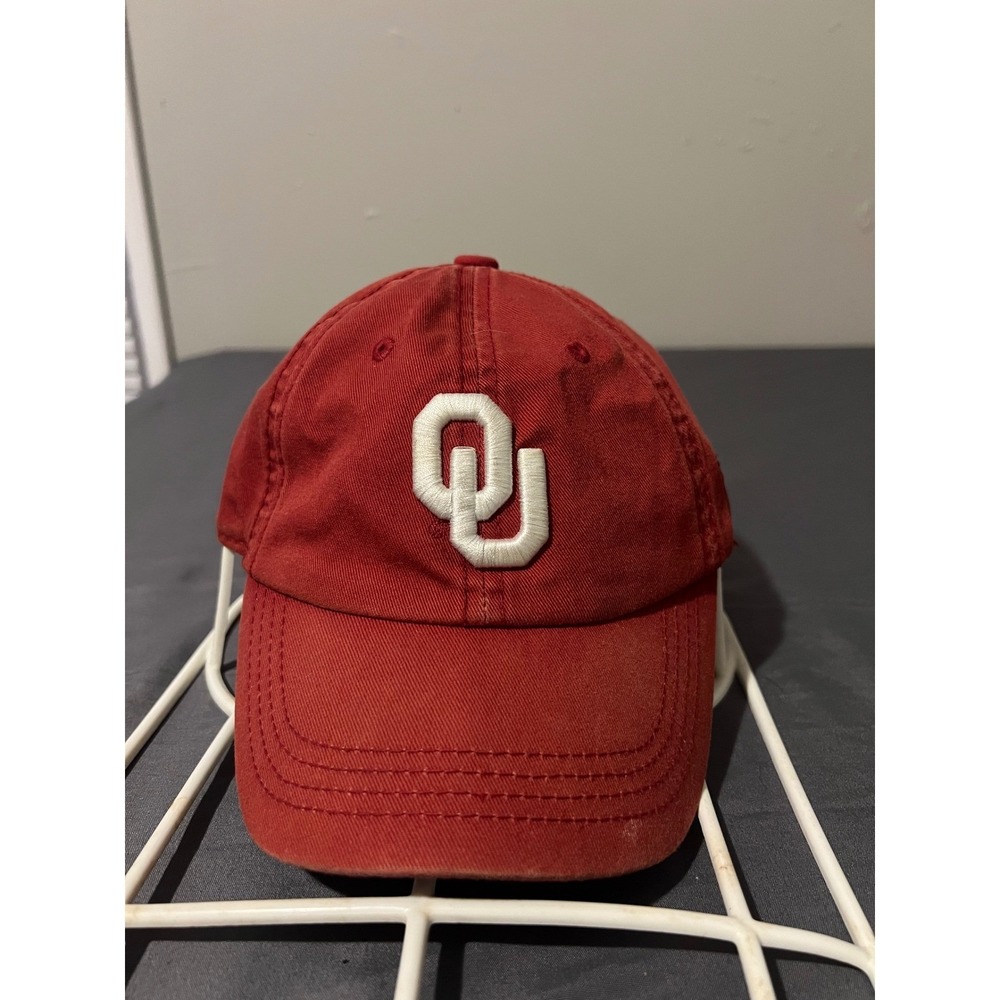 Top of the World Oklahoma Sooners Youth Hat Red OU Boomer Sooner Adjustable Cap